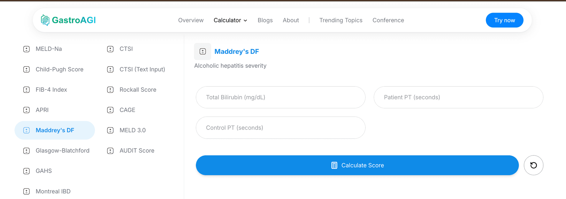 Maddrey's Discriminant Function: Deciding Steroid Candidacy in Alcohol-Associated Hepatitis