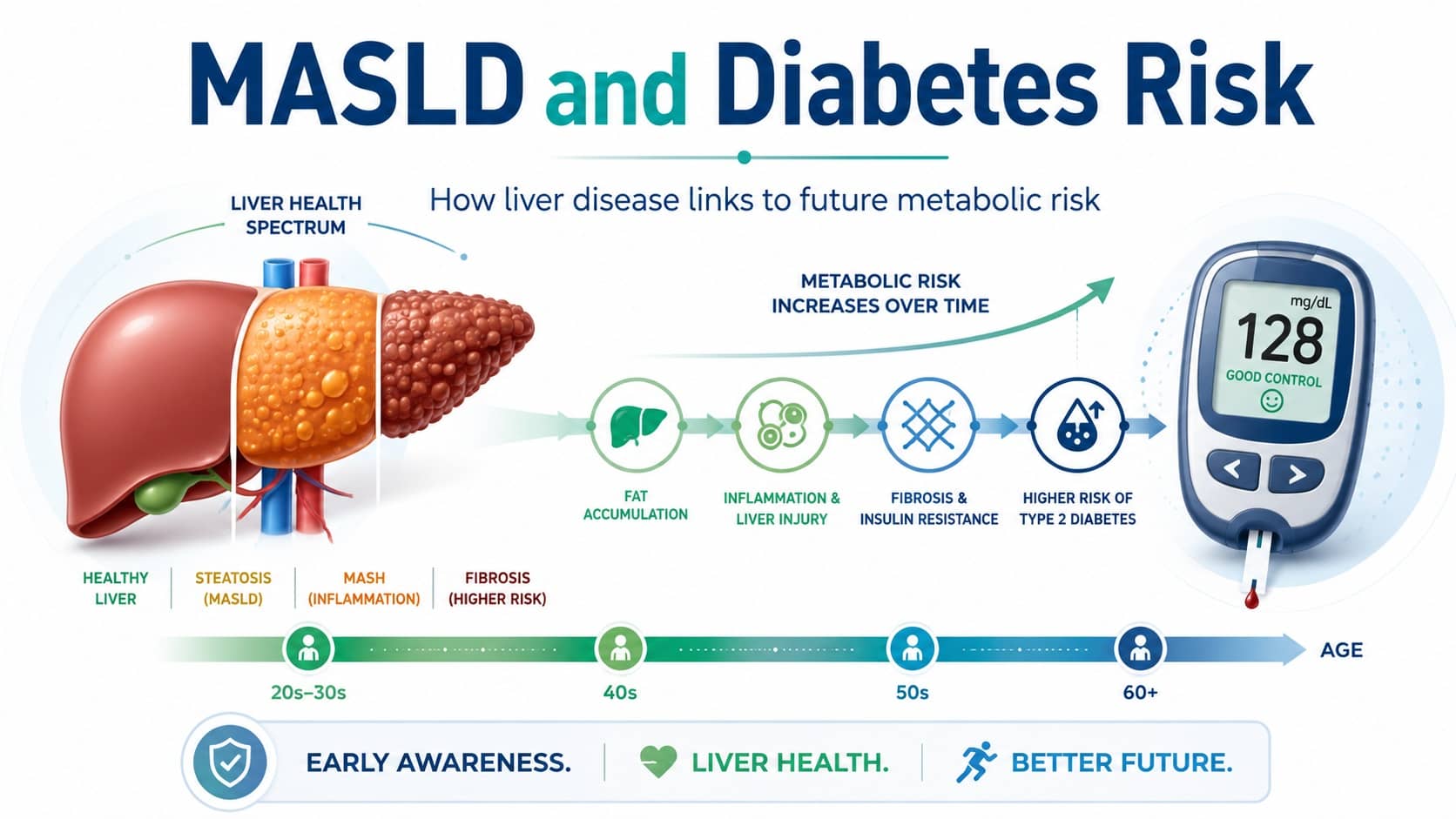 MASLD Onset Age and Type 2 Diabetes Risk: Why Earlier Fatty Liver May Matter More